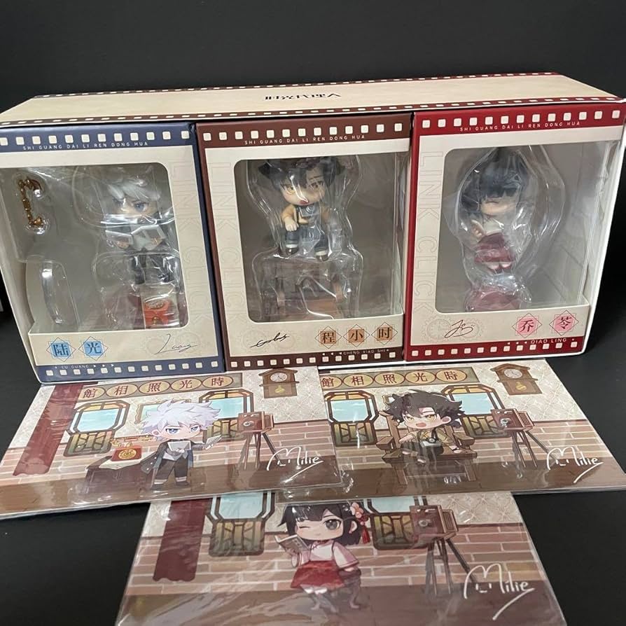 Amazon | 時光代理人 フィギュア セット 光影定格 トキ ヒカル リン 程